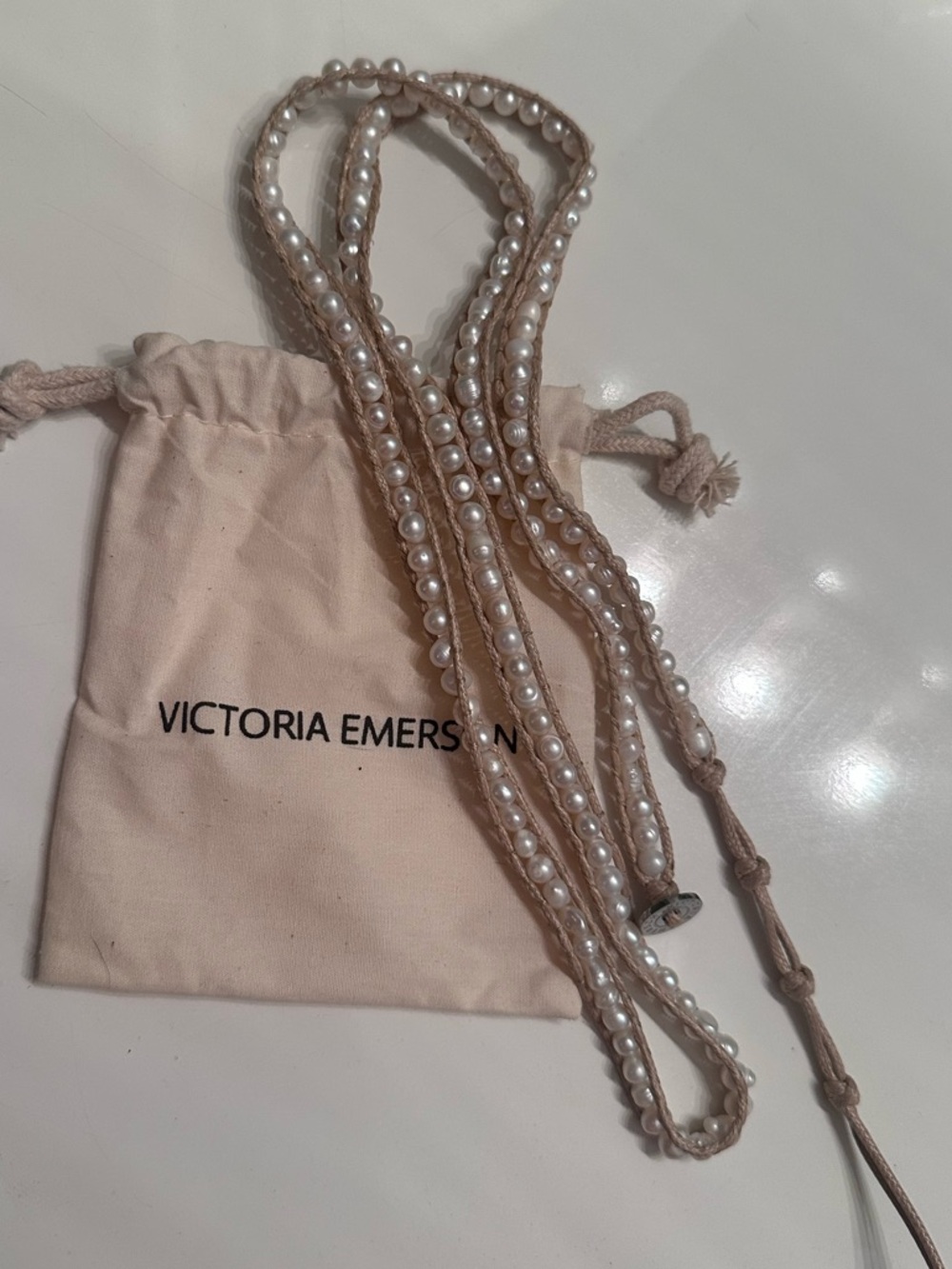 Victoria Emerson Pearl Wrap Bracelet